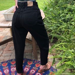 Black vintage Lee mom jeans